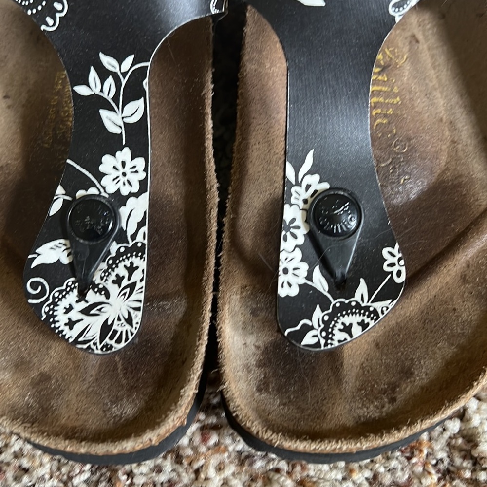 Pre Loved! Birkenstock Papillio Thong Sandals! Size 38 Regular. - Picture 3 of 12